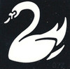 Pretty Swan 3 Layer Stencil