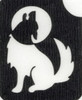 Wolf 3 Layer Stencil 5 pack