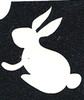 Bunny 2 Ears -  2 Layer Stencil  Box 16