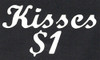 Kisses $1  2 Layer Stencil