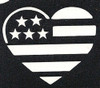 Heart USA -  2 Layer Stencil Box 6