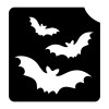 Bats 5 pack - 3 layer Stencils