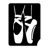 Ballet Dance Shoes 5 Pack - 3 Layer Stencil