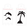 Boost Stencil Set | Dolphins and Palm