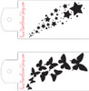 Boost Stencil Set | Cascading Stars and Butterfies