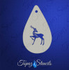 Filigree Deer - Topaz Stencil
