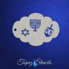 Hanukkah Elements - Topaz Stencil