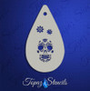 Sugar Skull - Topaz Stencil