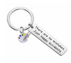 Happy Accident Artist Bob Ross Key Chain