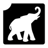 Elephant - 5 pack - 3 Layer Stencil