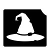 Witch Hat - 5 pack - 3 Layer Stencil