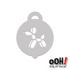 Balloon Dog Petite Ooh! Stencil