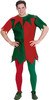 Unisex Red and Green Tights One Size