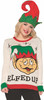 Adult Ugly Christmas Sweater Elfed Up