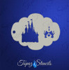 Mickey and Minnie Castle - Topaz Stencils