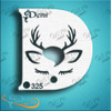 Demi Boy Deer Diva Stencil