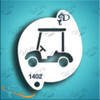 Golf Cart Diva Stencil