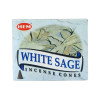 White Sage Scent Incense Cones, 10 Cone Pack