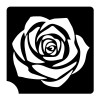 Rose Face 3 Layer Stencil Pack of 5