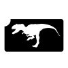 T-Rex  3 Layer Stencil Pack of 5