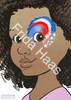 Patriotic Eye Face Paint Photo