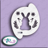Spring Bunny Diva Stencil