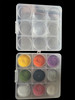 Empty container with 9 individual pots