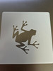 Frog Square Stencil
