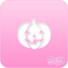 1033 Jack O Lantern Pink Power Stencil