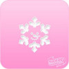 1133 Snowman Pink Power Stencil