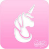 1140 Unicorn 2 Pink Power Stencil