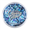 Blue Hearts Chunky Glitter