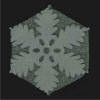 Snowflake Th Foam Stamp