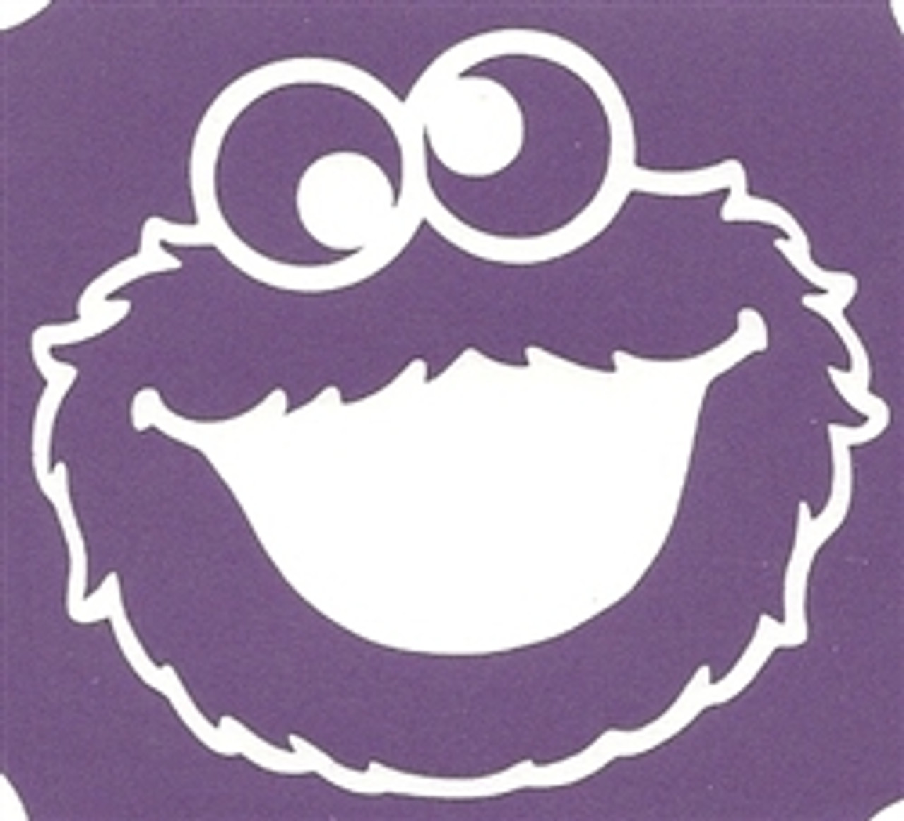 Cookie Monster - 3 Layer Stencil