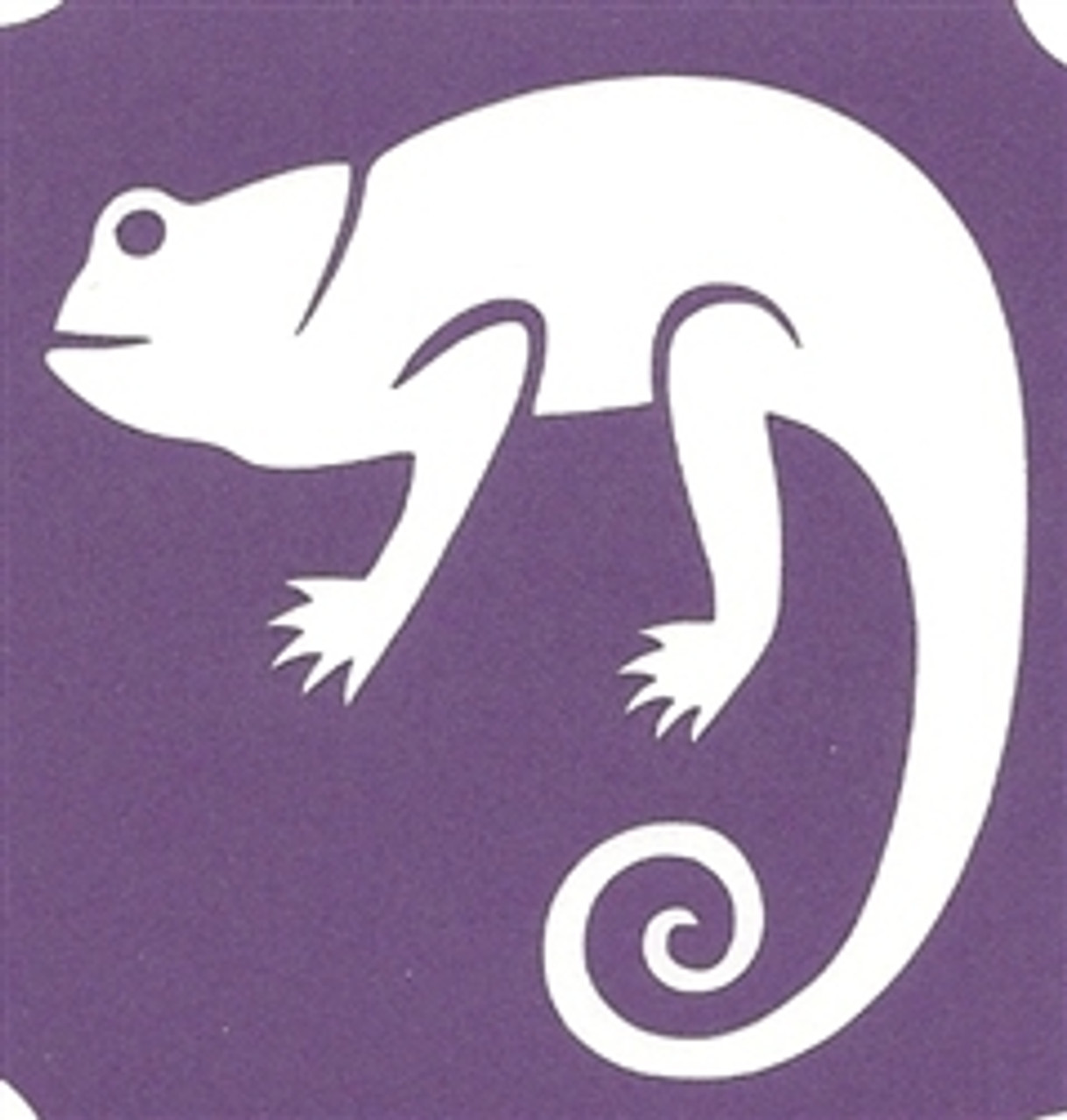 Curled Lizard - 3 Layer Stencil