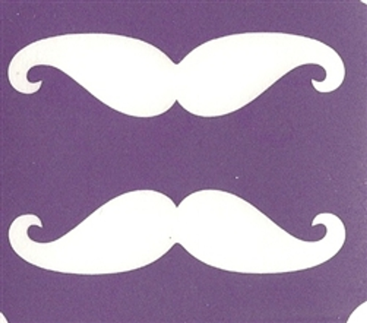 Double Moustache- 3 Layer Stencil