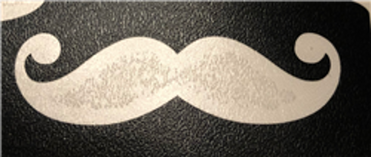 Trouble Moustache- 3 Layer Stencil