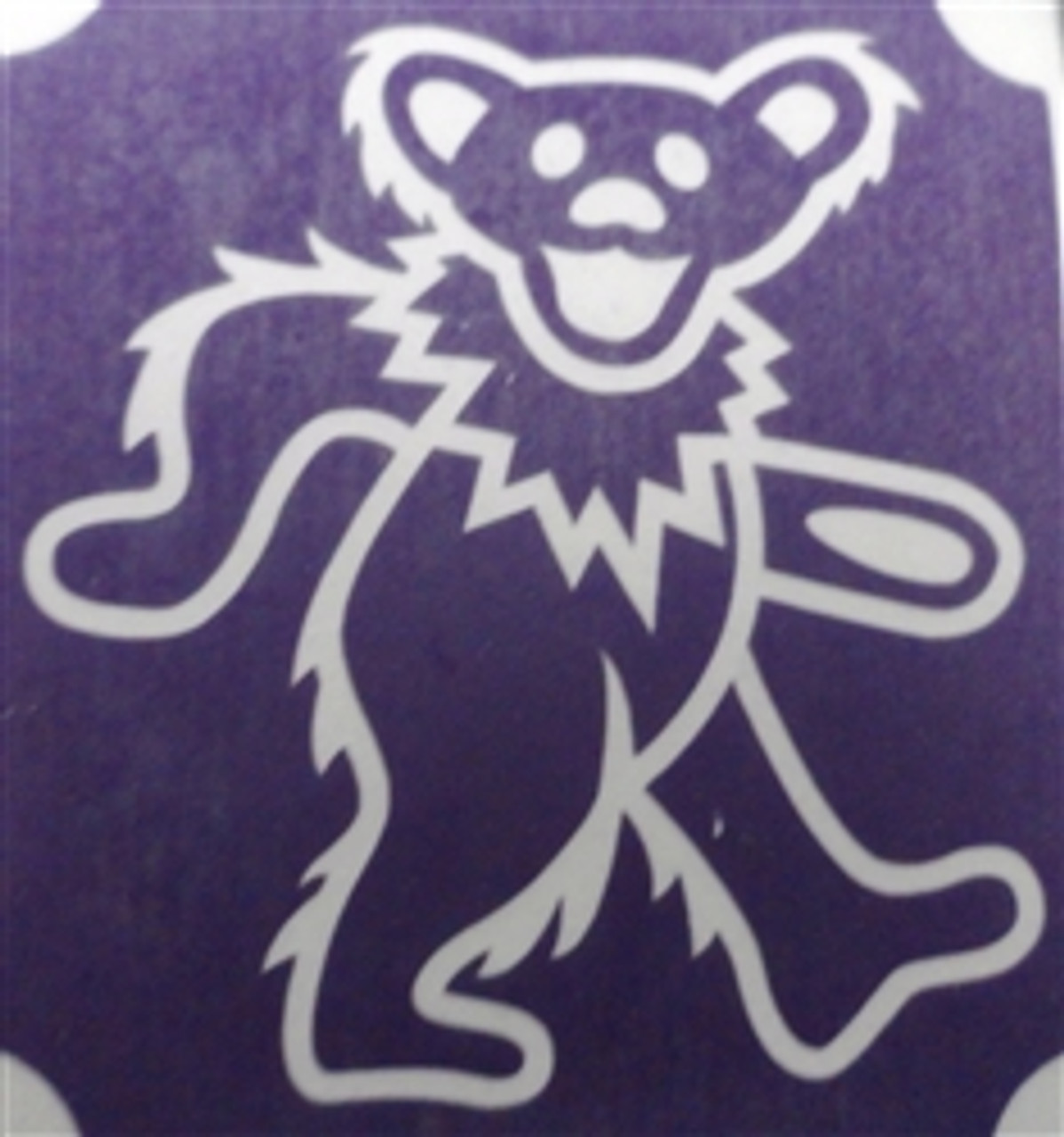 Grateful Dead Bear - 3 Layer Stencil