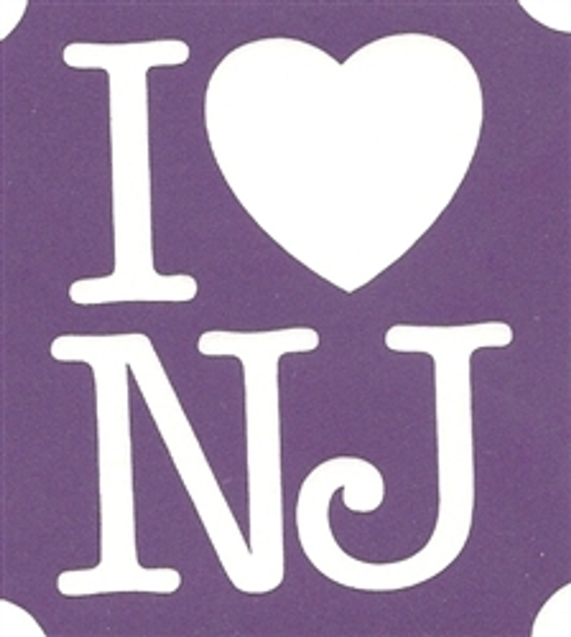 I Love NJ - 3 Layer Stencil
