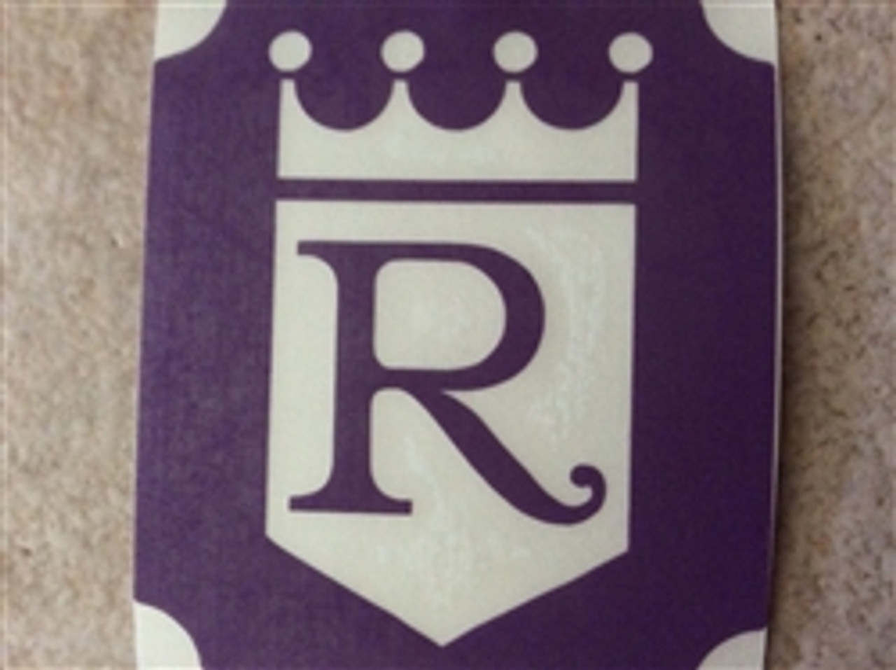 Kansas City Royals Crown 3 Layer Stencil