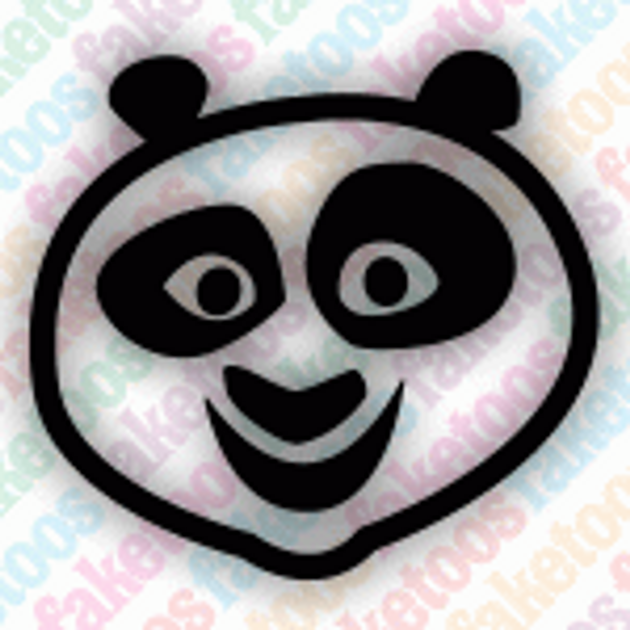 Kung Fu Panda - 3 Layer Stencil