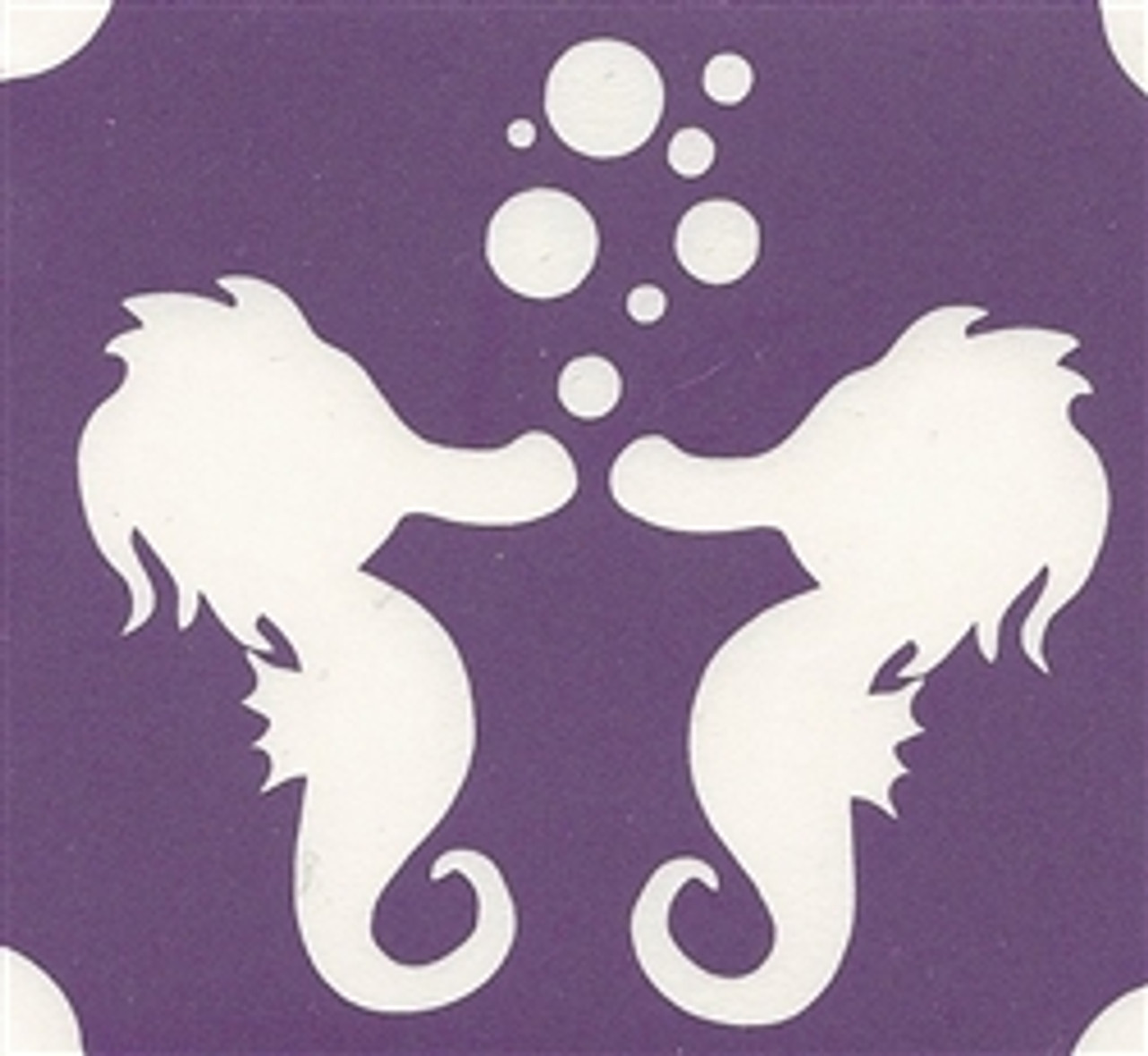 Two Seahorses - 3 Layer Stencil