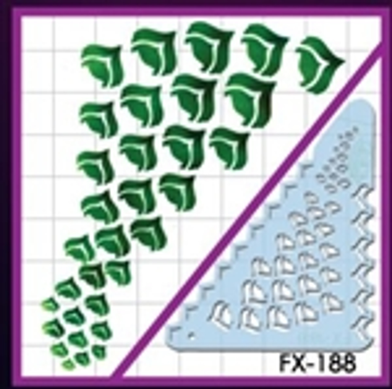 FX Stencil - 188 Dragon Skin