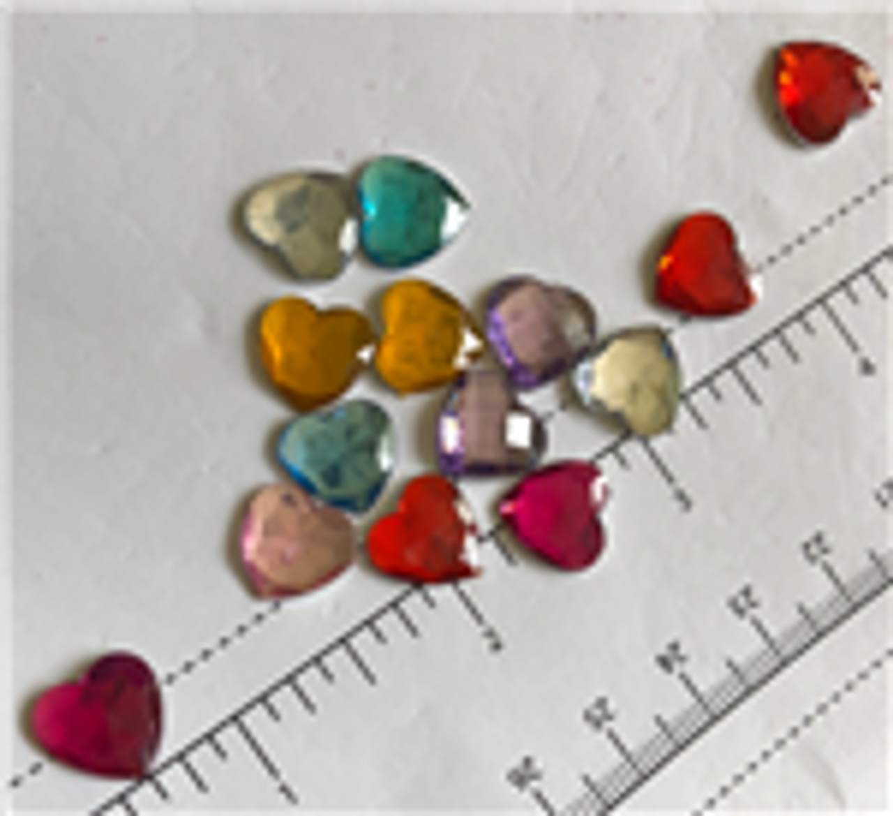 Mixed Lovely Heart Gems 30ct