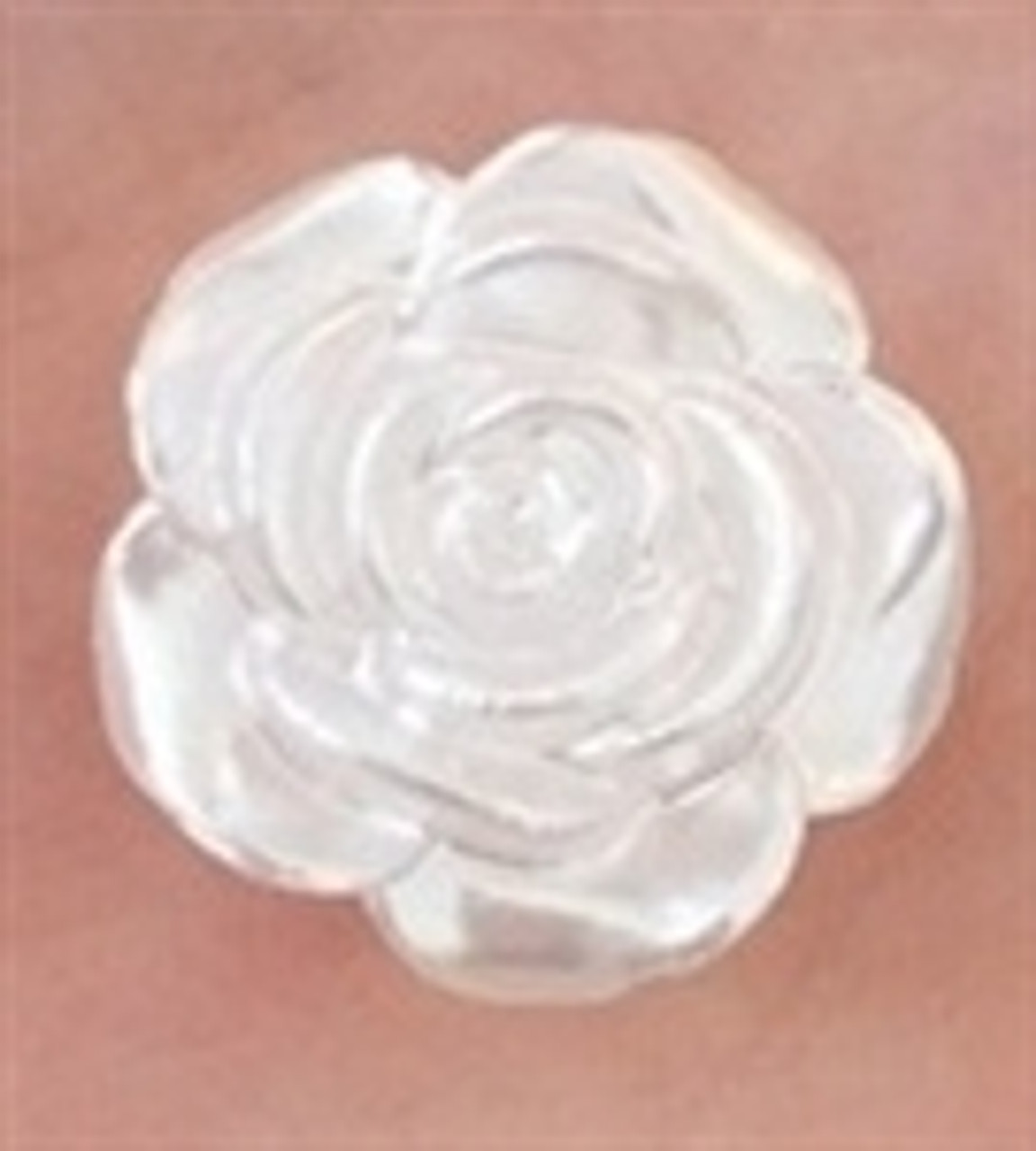 Pearly White Rose Bling  - 30 per bag