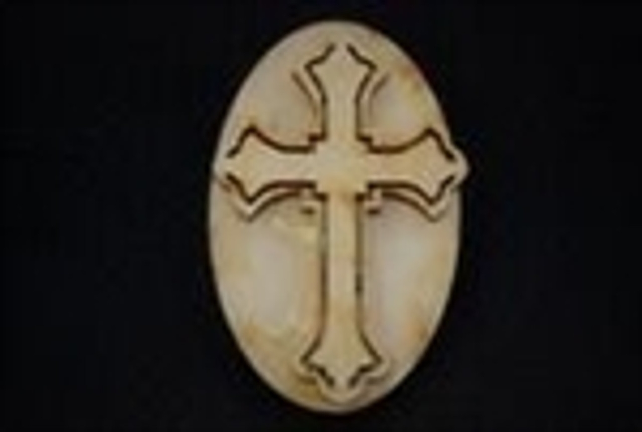 Cross Wooden Stamp - Jems Body Art