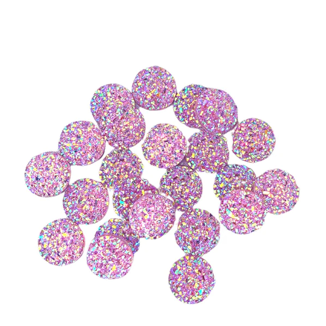 Small Round w/ Lilac Crystals - 1 tbsp (aprox 37 gems)