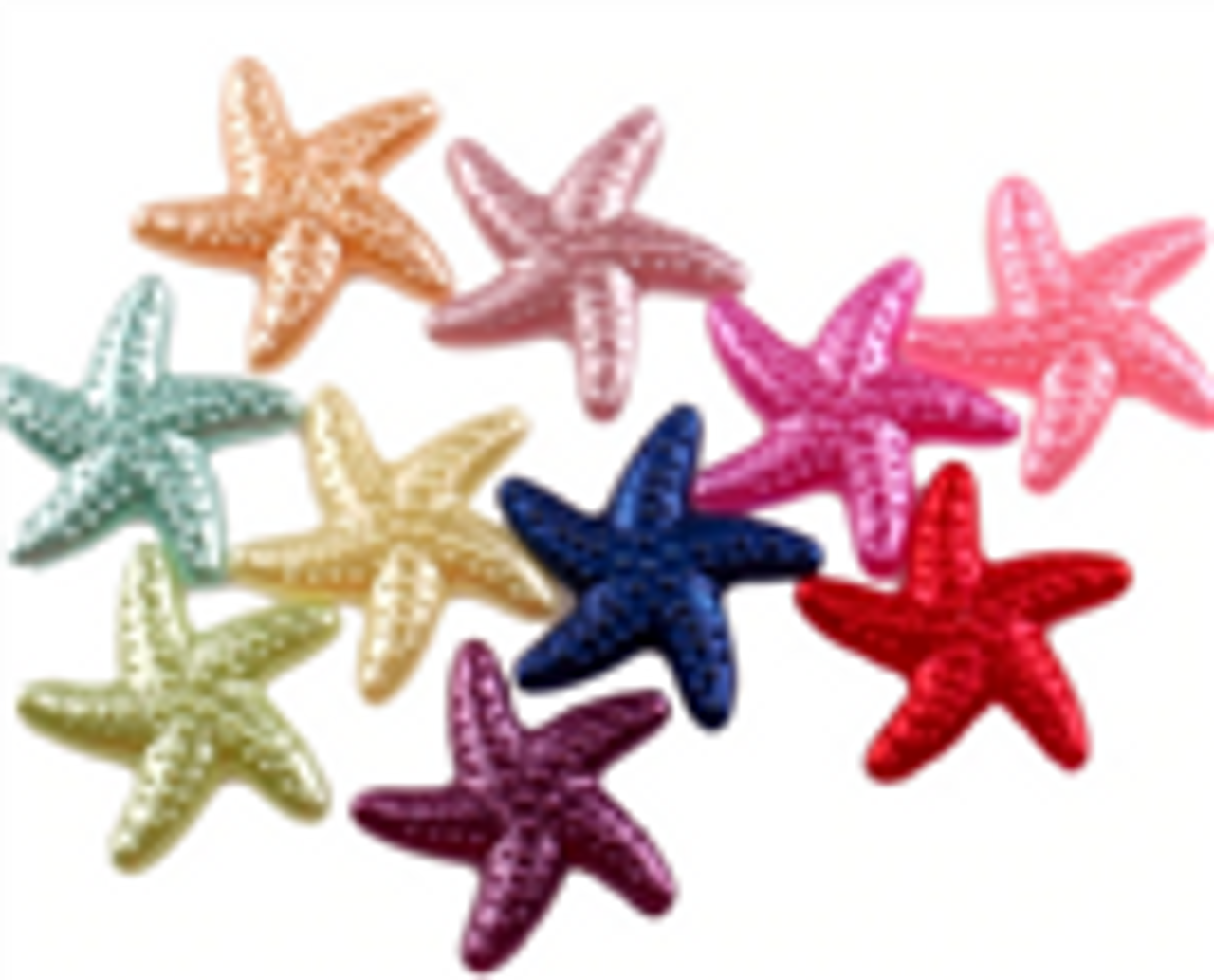 Pearly Starfish Gem - 30pcs