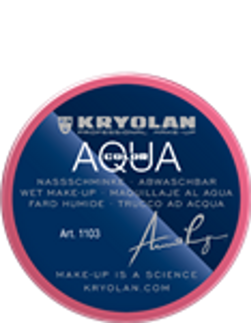 R22 Bright Pink Aquacolor - Kryolan 2.5oz 55ml