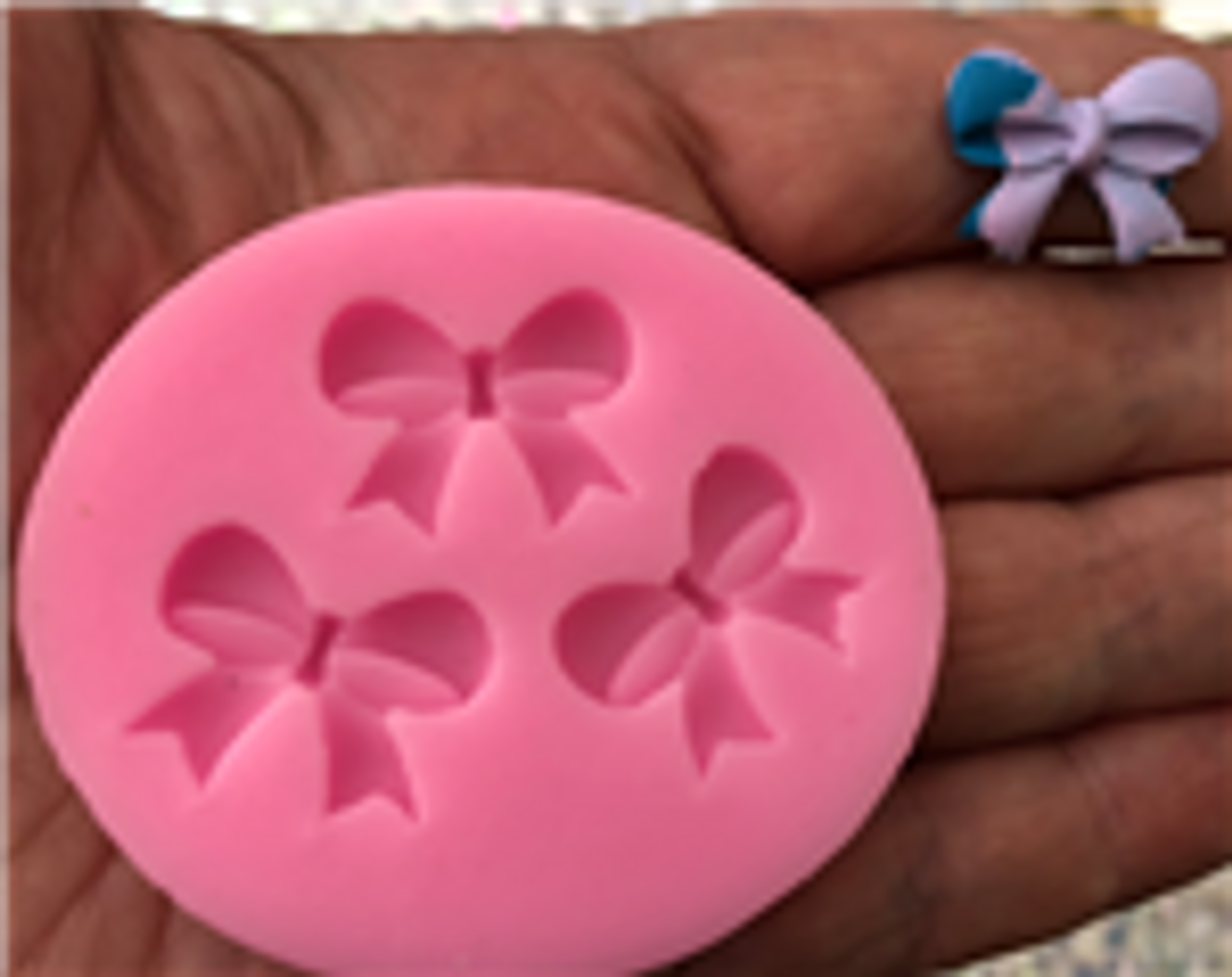 3 Bow Silicone Mold